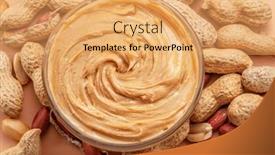  Presentation with peanut butter - Slide deck consisting of bowl-of-peanut-butter background and a yellow colored foreground