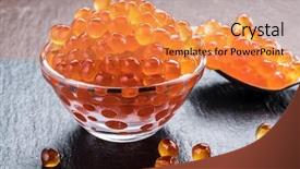  Presentation with graphite - Colorful theme enhanced with bowl on gray graphite backdrop and a  colored foreground