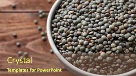  Presentation with lentils - 