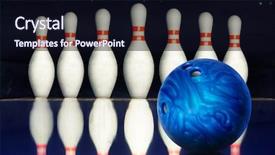  Presentation with pink 80s disco ball - Amazing presentation theme having white rope washing-line backdrop and a light gray colored foreground