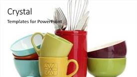  Presentation with smudge bowls sticks - PPT theme featuring water and erosion of sandstone red rocks in colorado background and a  colored foreground.