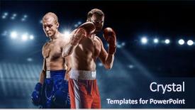  Presentation with best - Colorful PPT theme enhanced with box match best moments mixed backdrop and a navy blue colored foreground