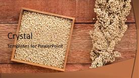  Presentation with wood rustic - Beautiful slide set featuring  backdrop and a  colored foreground