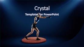  Presentation with boxer - Audience pleasing PPT layouts consisting of boxer won first place mixed backdrop and a  colored foreground