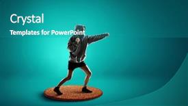  Presentation with fight two boxer boxing - Audience pleasing slides consisting of boxer won first place mixed backdrop and a  colored foreground