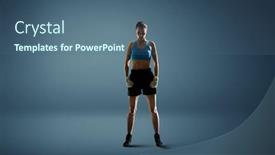  Presentation with boxer - PPT layouts featuring boxer-won-first-place-mixed background and a ocean colored foreground