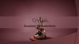  Presentation with boxer - Slide deck featuring boxer-won-first-place-mixed background and a violet colored foreground