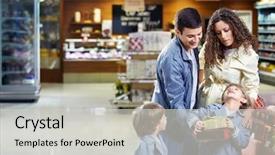  Presentation with boxes - Cool new theme with boxes of gifts in shop backdrop and a light gray colored foreground