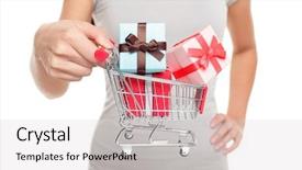  Presentation with friday - Slide deck consisting of boxing day or black background and a light gray colored foreground