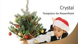  Presentation with laptop computers around the world backgroun - Amazing presentation theme having boy driving his toy train backdrop and a white colored foreground