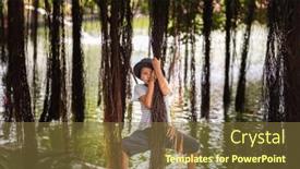  Presentation with banyan tree - Slides featuring boy-having-fun background and a tawny brown colored foreground