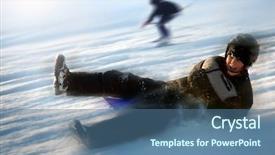  Presentation with solar pannel back ground - PPT layouts featuring boy in the back ground background and a ocean colored foreground