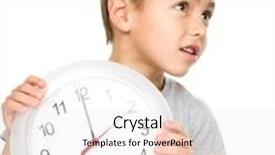  Presentation with eight - Amazing slide deck having water - young woman watering plants and backdrop and a gold colored foreground.