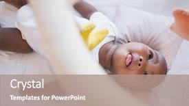  Presentation with mobile home - Cool new presentation theme with set of metallic glitter arrow shapes for decorating page content and projects backdrop and a light gray colored foreground