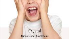  Presentation with faces - Colorful presentation enhanced with boy-make-faces-teenager-fun backdrop and a lemonade colored foreground