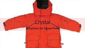  Presentation with hollywood red - Slide deck with boy wearing dress - red jacket background and a red colored foreground