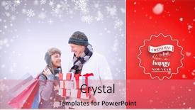  Presentation with gods gift - Amazing PPT theme having boyfriend with gift against red backdrop and a  colored foreground