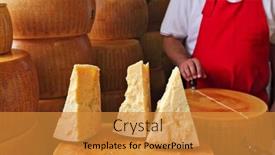  Presentation with cow milk - Beautiful PPT theme featuring bra-september-22-cut-pieces backdrop and a gold colored foreground