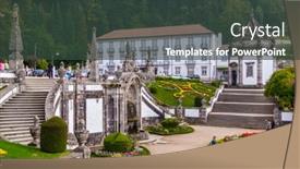  Presentation with heritage hotel - Cool new slide deck with braga-portugal-october-6-2017 backdrop and a  colored foreground