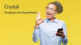  Presentation with african american business - Amazing presentation theme having braided hair african american business backdrop and a  colored foreground