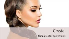  Presentation with health woman running female runner - Cool new theme with braids - hair braid beautiful woman backdrop and a lemonade colored foreground