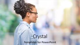  Presentation with african american business - Audience pleasing slide deck consisting of braids - young braided hair african american backdrop and a  colored foreground