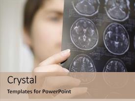  Presentation with brain - Presentation theme with culture cultural heritage society values background and a gray colored foreground.