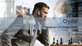  Presentation with research locale small business strategy - PPT layouts consisting of winning mind - competition and strategy in business background and a light blue colored foreground