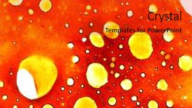  Presentation with brain cancer - Amazing theme having brain cancer - abstract pattern backdrop and a red colored foreground