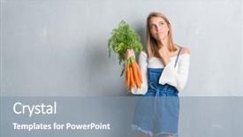  Presentation with open bible over grunge sandstone - Colorful theme enhanced with brain food - beautiful young woman over grunge backdrop and a  colored foreground