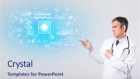  Presentation with investigate - Amazing presentation having brain function - professional researcher investigate the results backdrop and a sky blue colored foreground