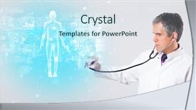  Presentation with aged map - Theme having brain funtional connectivity - middle aged scientist with full background and a  colored foreground