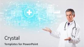  Presentation with investigate - PPT layouts enhanced with brain funtional connectivity - professional researcher investigate the results background and a light gray colored foreground