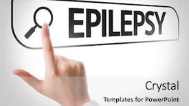  Presentation with brain injury - Amazing slide set having brain injury - epilepsy written in search bar backdrop and a light gray colored foreground