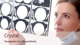  Presentation with brain injury - Amazing theme having brain injury - female doctor examining a x backdrop and a lemonade colored foreground