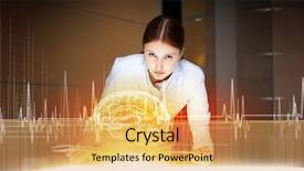  Presentation with brain injury - Slide deck with young couple walk on the green grass of the golf course the bride and groom are happy to be together unrecognisable background and a soft green colored foreground