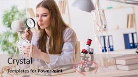  Presentation with brain injury - Presentation theme featuring brain injury - student sitting in classroom background and a coral colored foreground