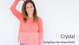  Presentation with beautiful midnight sun over - PPT theme with brain old people - beautiful middle age woman background and a  colored foreground