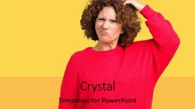  Presentation with middle ages - PPT theme enhanced with brain old people - beautiful middle ager senior woman background and a  colored foreground