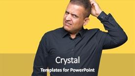  Presentation with arab - Beautiful PPT theme featuring brain old people - handsome middle age arab business backdrop and a  colored foreground