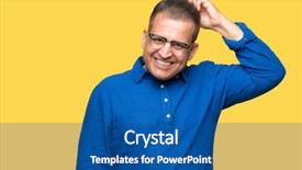  Presentation with arab - Audience pleasing PPT theme consisting of brain old people - middle age arab man wearing backdrop and a  colored foreground