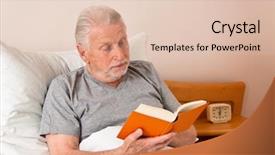  Presentation with nursing - Amazing theme having brain old people - senior in the nursing home backdrop and a lemonade colored foreground