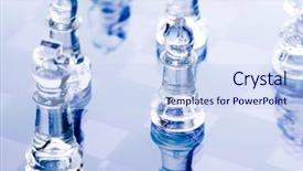  Presentation with battle - Beautiful presentation theme featuring brain's battle backdrop and a sky blue colored foreground