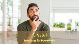  Presentation with thinking - Beautiful theme featuring brain stress - handsome man thinking confused backdrop and a tawny brown colored foreground