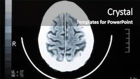  Presentation with brain injury - Cool new slide set with brain tomography backdrop and a black colored foreground