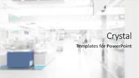  Presentation with brand - Slides having brand architecture - blurred background store background and a  colored foreground