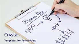  Presentation with whiskey business plan - Presentation design consisting of 15 minutes - 03 15 electronic time clock background and a black colored foreground