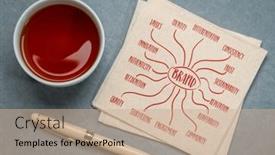  Presentation with branding - PPT theme enhanced with brand-infographics-or-mind-map and a  colored foreground