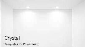  Presentation with spotlight - Cool new PPT theme with pushing button of black computer backdrop and a  colored foreground.