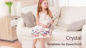  Presentation with transportation brand new cars - Audience pleasing presentation theme consisting of brand new dress with bracelet backdrop and a lemonade colored foreground